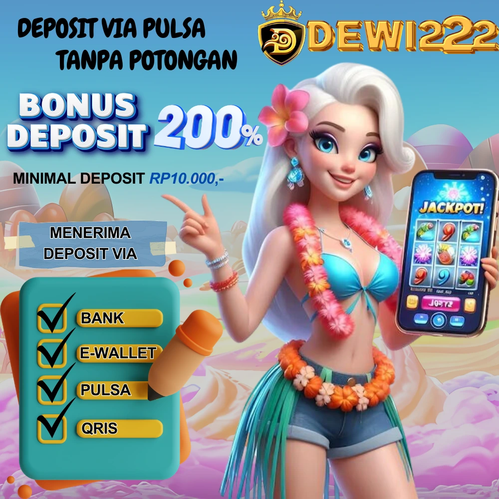 Toto Slot Deposit Pulsa Resmi & Terpercaya Hanya di DEWI222 Gacor!